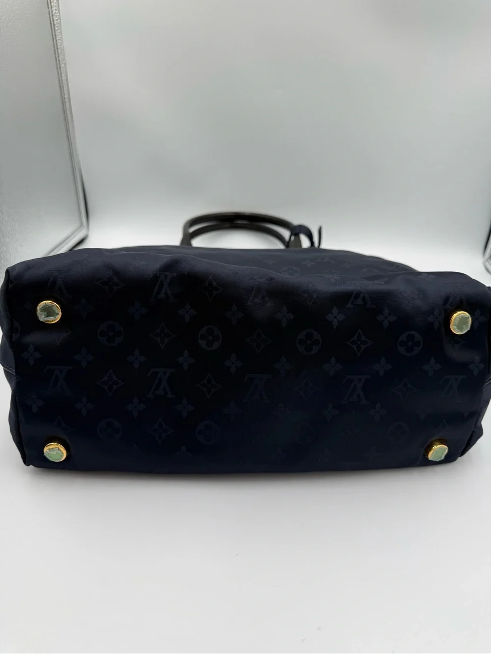 Louis Vuitton Dark Navy Nylon Desire Vertical Lockit